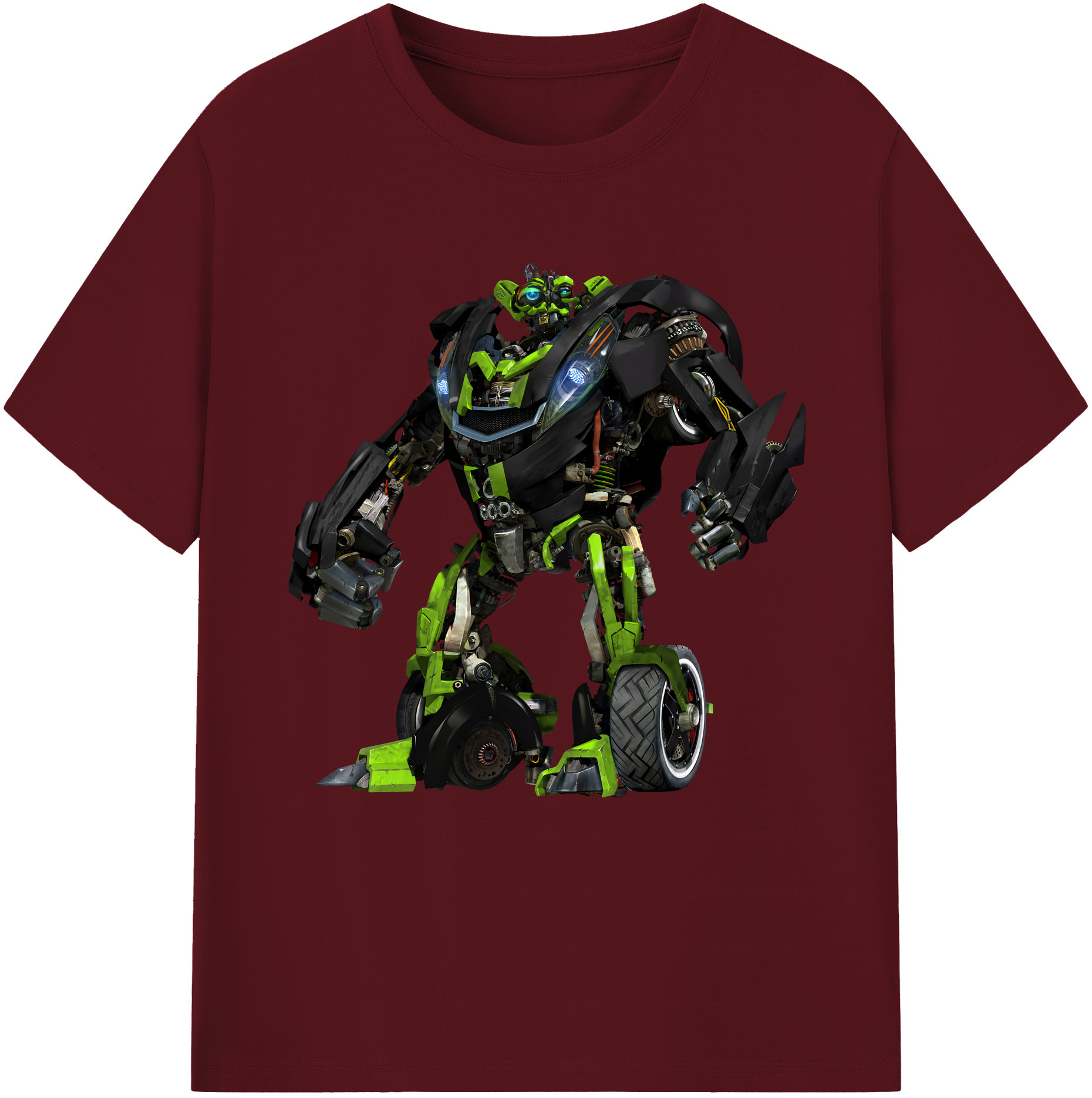 （画像用） Transformers トランスフォーマー 綿100％半袖Tシャツ（フロントプリント）